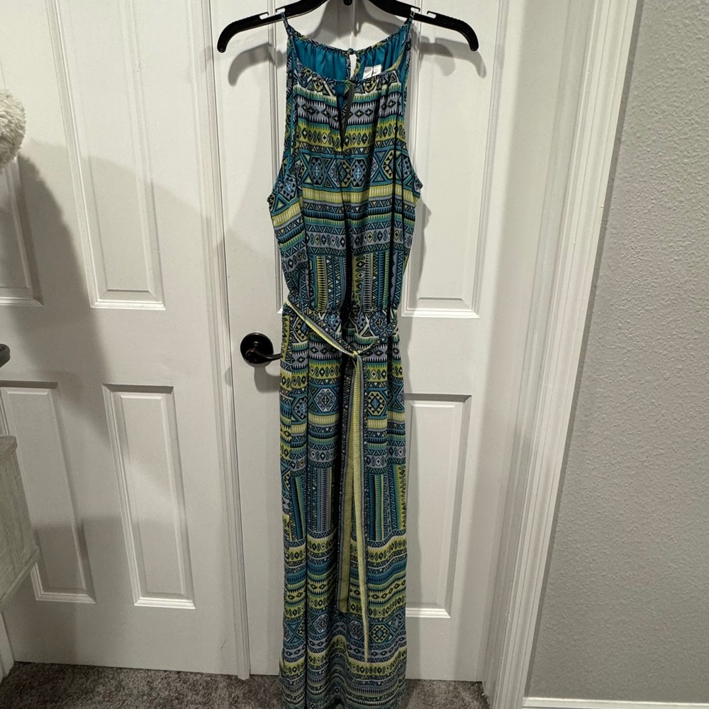 Tacera‎ Aztec Print Sleeveless Dress – Size XL